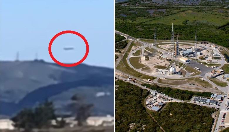 Letěl blízko americké letecké základny