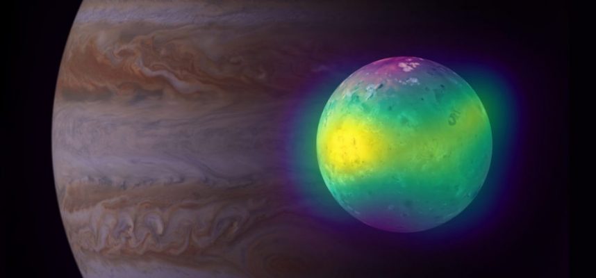 Astronomové poprvé pozorují proudy oxidu siřičitého ze sopek Io 