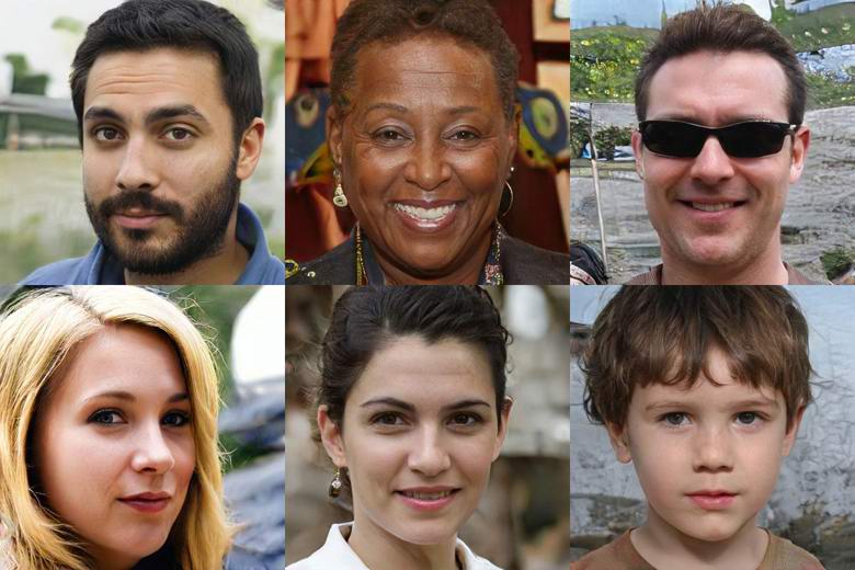 Podívejte se na fotky: tito lidé nikdy neexistovali.