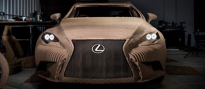 Japonci představili jízdní lepenkové auto