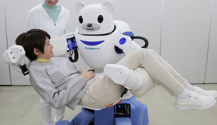 Robot s japonským medvědem se postará o starší a zdravotně postižené