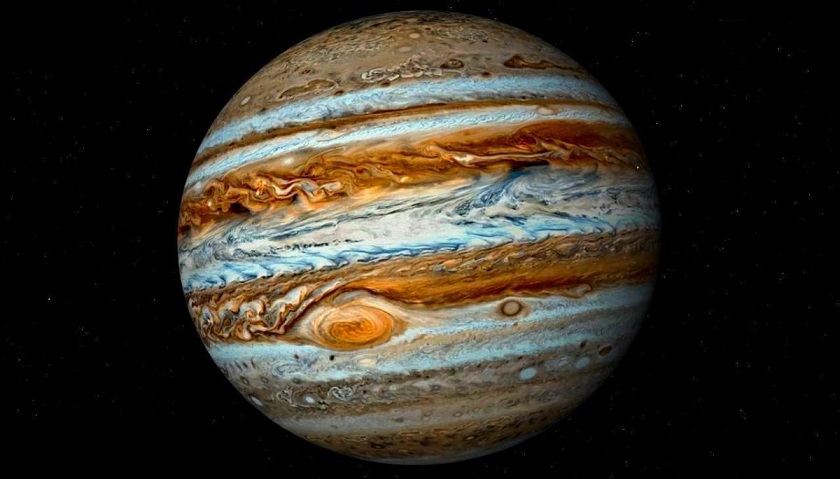 Jupiter spolkl velkou planetu