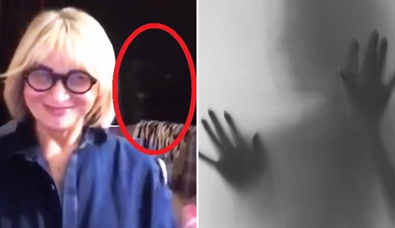 Během videochatu létala za psychikou záhadná postava
