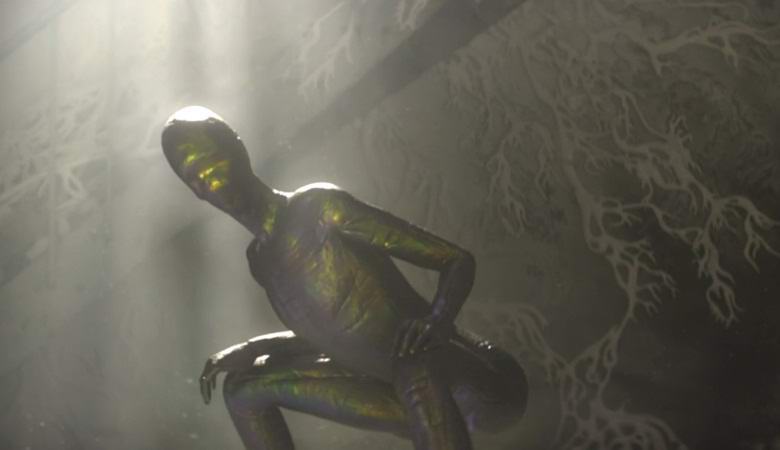 Tajemný humanoid zasáhl objektiv fotoaparátu