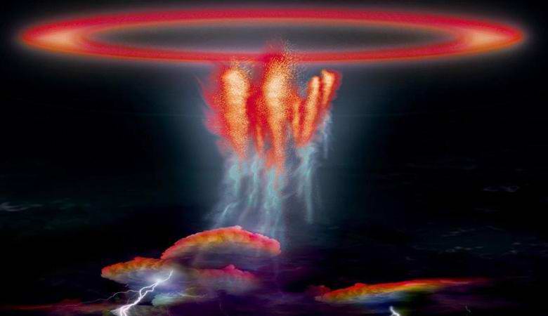 Tajemné nebeské světlo zasáhlo obyvatele Indonésie