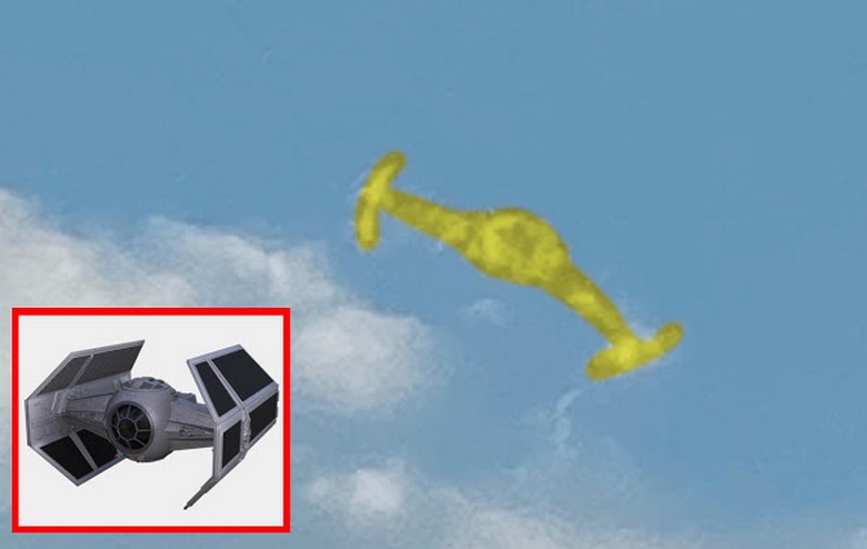 Tajemný mrak nad mrakodrapem Taipei