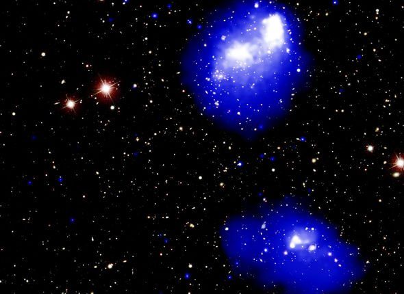 Zrození nejhmotnějšího objektu ve vesmíru - nový snímek z NASA 