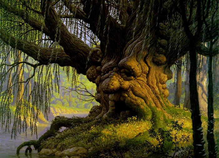 Zelený duch nebo strom života