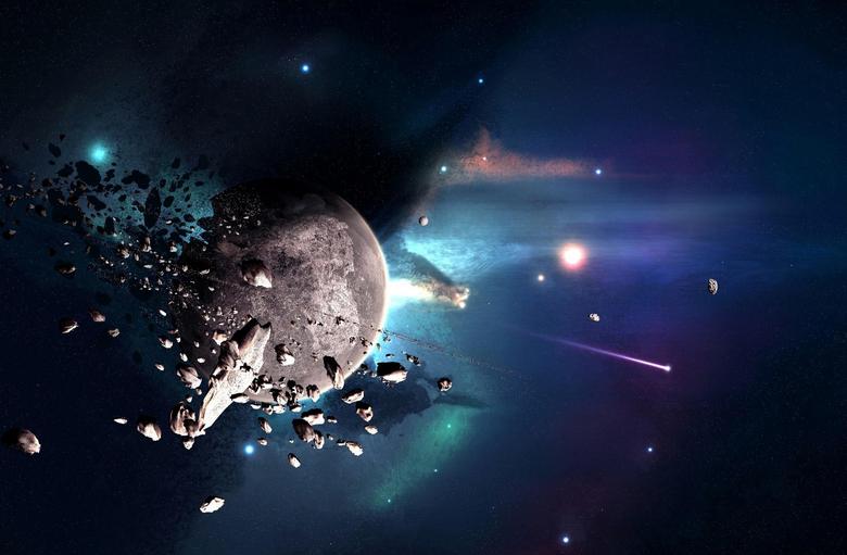 Země již vstoupila do oblaku asteroidů