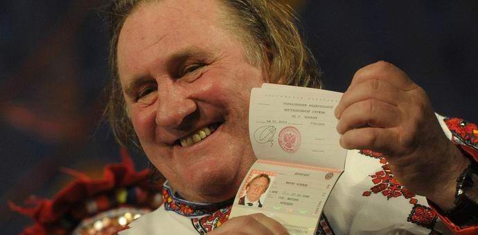 Gerard Depardieu uznal za nepřítele Ukrajiny