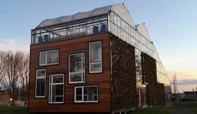 V Nizozemsku bude obydlena obytná budova ve skleníku