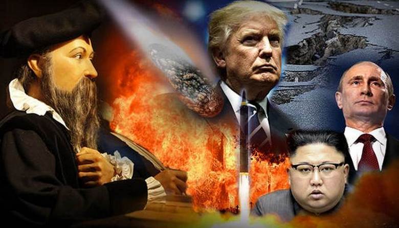 Někdo potřebuje strašné předpovědi Nostradamuse na rok 2018