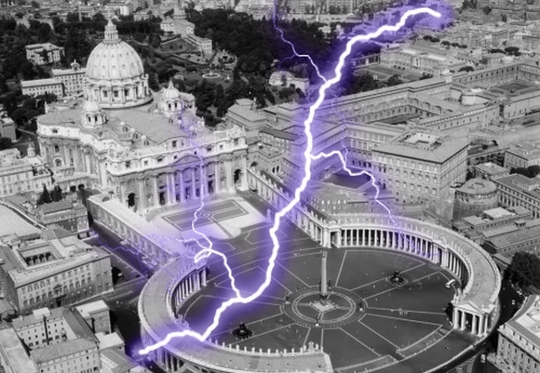 Znamení po hlasité řeči papeže