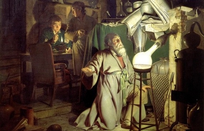 Zlato získané alchymisty